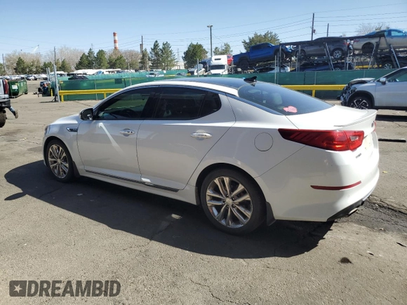 2014 Kia Optima SXL Turbo with VIN 5XXGR4A68EG280528, listed as a Copart auction lot 52174255 with 136,979 mi miles and Clean Title. Bid and sale history available at DreamBid. Image 2.