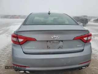 2017 Hyundai Sonata Sport with VIN 5NPE34AFXHH581593, listed as a Copart auction lot 41875105 with 63,760 mi miles and Salvage Title. Bid and sale history available at carsss.com. Image 6.