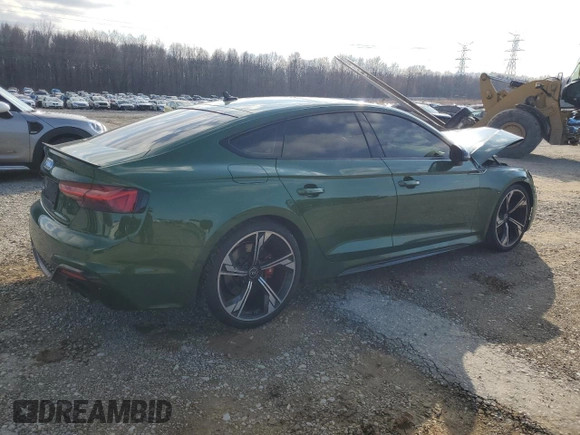 2021 Audi RS 5 Sportback z VIN WUAAWCF5XMA902830, wystawiony jako Copart lot #45397435 z przebiegiem 23 888 mil mil oraz Czysty tytuł • Clean title. Historia ofert i sprzedaży dostępna na DreamBid. Obrazek 3.