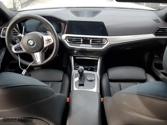 2020 BMW 3 Series 330i with VIN WBA5R1C07LFH41034, listed as a Copart auction lot 85256874 with 64,774 mi miles and Salvage Title. Bid and sale history available at carsss.com. Image 8.