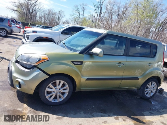 2013 Kia Soul with VIN KNDJT2A57D7635604, listed as a IAAI auction lot 41761711 with 189,848 mi miles. Bid and sale history available at carsss.com. Image 14.