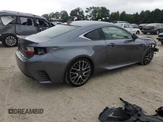 2017 Lexus RC 350 with VIN JTHSE5BC1H5008409, listed as a Copart auction lot 71920324 with 83,379 mi miles and Salvage title. Bid and sale history available at DreamBid. Image 3.