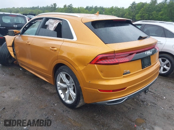 2019 Audi Q8 Prestige with VIN WA1CVAF15KD008797, listed as a IAAI auction lot 42332218 with 72,660 mi miles and . Bid and sale history available at DreamBid. Image 3.
