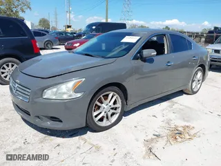 2010 Nissan Maxima 3.5 SV w/Premium Pkg with VIN 1N4AA5AP6AC831809, listed as a IAAI auction lot 41684547 with 123,194 mi miles. Bid and sale history available at carsss.com. Image 2.