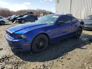 2014 Ford Mustang V6 with VIN 1ZVBP8AM2E5259827, listed as a Copart auction lot 50176325 with 118,548 mi miles and Salvage Title. Bid and sale history available at carsss.com. Image 1.