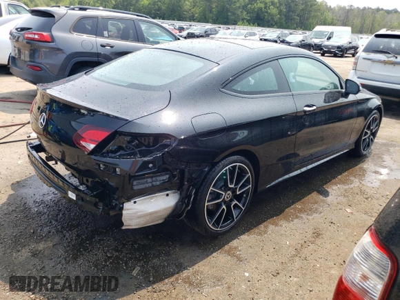 2022 Mercedes-Benz C 300 with VIN W1KWJ8DB3NG110241, listed as a Copart auction lot 54510663 with 9,860 mi miles and . Bid and sale history available at DreamBid. Image 3.