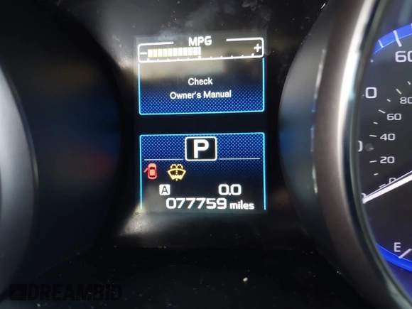 2015 Subaru Legacy Premium with VIN 4S3BNBD62F3002361, listed as a IAAI auction lot 42080885 with 77,759 mi miles and . Bid and sale history available at DreamBid. Image 7.