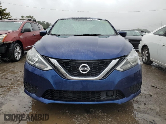 2018 Nissan Sentra SV with VIN 3N1AB7AP4JL643980, listed as a Copart auction lot 73711344 with 76,317 mi miles and Salvage Title. Bid and sale history available at DreamBid. Image 5.