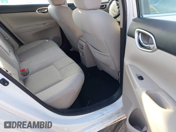 2015 Nissan Sentra S with VIN 3N1AB7AP6FY357106, listed as a IAAI auction lot 41773210 with 138,621 mi miles. Bid and sale history available at carsss.com. Image 8.