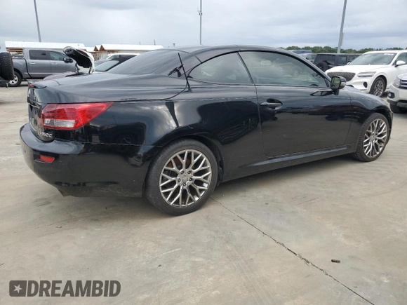 2014 Lexus IS 350 C with VIN JTHFE2C28E2510949, listed as a Copart auction lot 74630924 with Not provided miles and Non repairable. Bid and sale history available at DreamBid. Image 3.