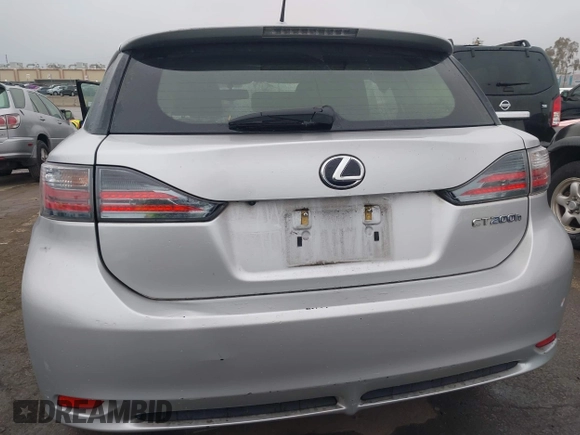 2012 Lexus CT 200h with VIN JTHKD5BHXC2080234, listed as a IAAI auction lot 41911973 with 86,261 mi miles and . Bid and sale history available at DreamBid. Image 16.
