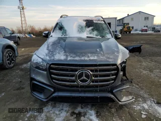 2025 Mercedes-Benz GLS with VIN 4JGFF5KE5SB296098, listed as a Copart auction lot 41367045 with 2,628 mi miles and Salvage Title. Bid and sale history available at carsss.com. Image 5.