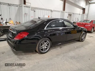 2017 Mercedes-Benz S 550 with VIN WDDUG8FB0HA339812, listed as a Copart auction lot 46506205 with 74,439 mi miles and Clean Title. Bid and sale history available at carsss.com. Image 3.