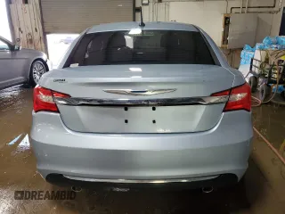 2014 Chrysler 200 LX with VIN 1C3CCBAG6EN164900, listed as a Copart auction lot 50705835 with 123,818 mi miles and Salvage Title. Bid and sale history available at carsss.com. Image 6.