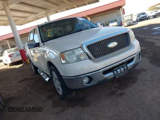 2008 Ford F-150 XLT with VIN 1FTPW12V48FB14779, listed as a IAAI auction lot 41382815 with 207,483 mi miles. Bid and sale history available at carsss.com. Image 1.