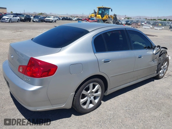 2005 Infiniti G35 z VIN JNKCV51E25M217571, wystawiony jako IAAI lot #42243077 z przebiegiem 135 164 mil mil oraz . Historia ofert i sprzedaży dostępna na DreamBid. Obrazek 4.