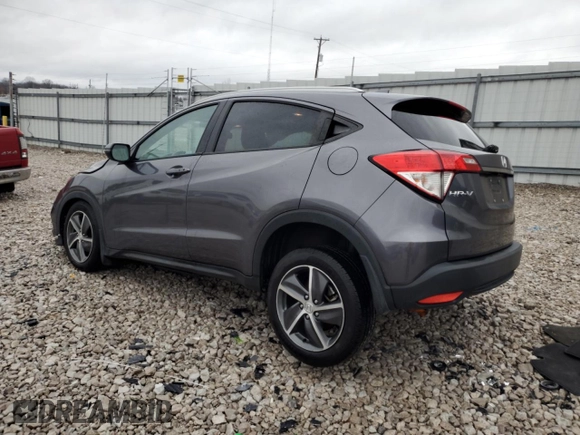 2021 Honda HR-V EX with VIN 3CZRU6H51MM734643, listed as a Copart auction lot 43335265 with 42,137 mi miles and Salvage Title. Bid and sale history available at carsss.com. Image 2.