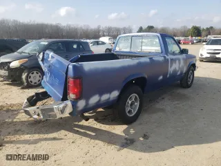 1990 Dodge Dakota "S" with VIN 1B7GL26X6LS678184, listed as a Copart auction lot 43593305 with 210,259 mi miles and Salvage Title. Bid and sale history available at carsss.com. Image 3.