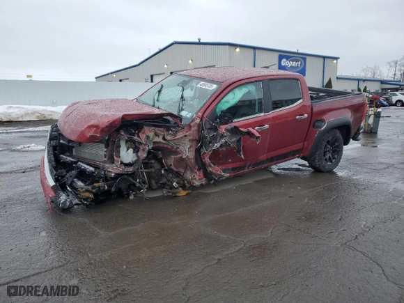 2017 Chevrolet Colorado 4WD LT with VIN 1GCGTCEN9H1328342, listed as a Copart auction lot 46685705 with 197,295 mi miles and Salvage Title. Bid and sale history available at carsss.com. Image 1.