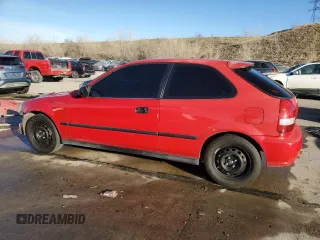 2000 Honda Civic DX with VIN 2HGEJ6348YH102076, listed as a Copart auction lot 47065905 with 198,093 mi miles and Salvage Title. Bid and sale history available at carsss.com. Image 2.