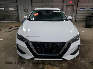 2021 Nissan Sentra S with VIN 3N1AB8BV4MY230015, listed as a Copart auction lot 51510225 with 47,204 mi miles and Salvage Title. Bid and sale history available at DreamBid. Image 5.
