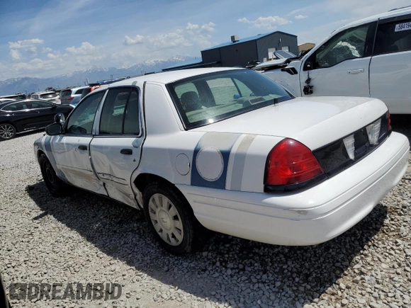 2007 Ford Police Interceptor with VIN 2FAFP71W57X115194, listed as a Copart auction lot 58725195 with Not provided miles and Salvage title. Bid and sale history available at DreamBid. Image 2.