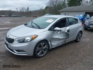 2016 Kia Forte 5-Door EX with VIN KNAFX5A85G5496365, listed as a IAAI auction lot 41920359 with 127,907 mi miles. Bid and sale history available at carsss.com. Image 2.