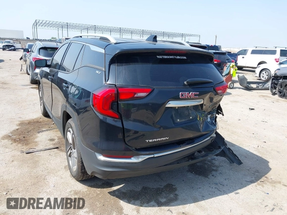 2021 GMC Terrain SLT with VIN 3GKALPEV4ML343318, listed as a IAAI auction lot 42323185 with 108,608 mi miles and . Bid and sale history available at DreamBid. Image 3.