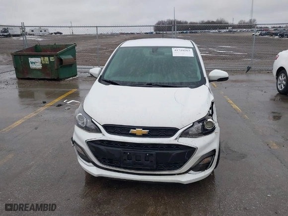 2021 Chevrolet Spark 1LT with VIN KL8CD6SA4MC731117, listed as a IAAI auction lot 41729563 with 61,533 mi miles. Bid and sale history available at carsss.com. Image 6.