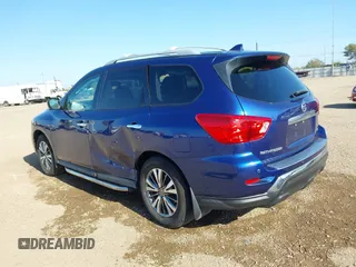 2019 Nissan Pathfinder SV z VIN 5N1DR2MN5KC651971, wystawiony jako IAAI lot #41997367 z przebiegiem 84 439 mil mil oraz . Historia ofert i sprzedaży dostępna na DreamBid. Obrazek 14.