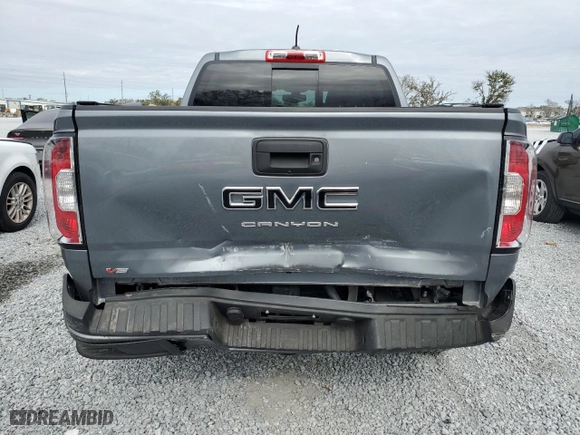 2022 GMC Canyon 4WD Elevation with VIN 1GTG6CEN8N1235959, listed as a Copart auction lot 89017795 with 17,969 mi miles and Salvage Title. Bid and sale history available at carsss.com. Image 6.