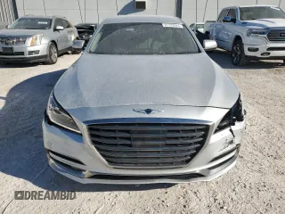 2018 Genesis G80 3.8L with VIN KMHGN4JE0JU237515, listed as a Copart auction lot 81123324 with 38,771 mi miles and Salvage Title. Bid and sale history available at carsss.com. Image 5.
