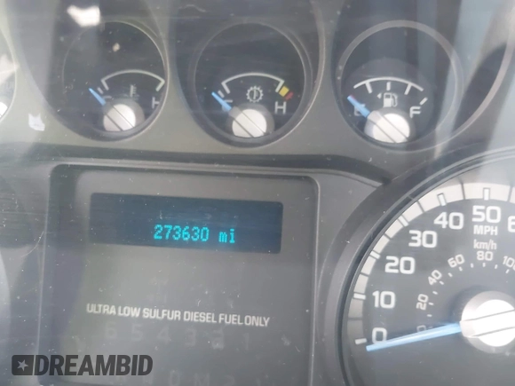 2011 Ford F-250 XL with VIN 1FTBF2AT3BEC34229, listed as a IAAI auction lot 42595342 with 273,630 mi miles and . Bid and sale history available at DreamBid. Image 7.