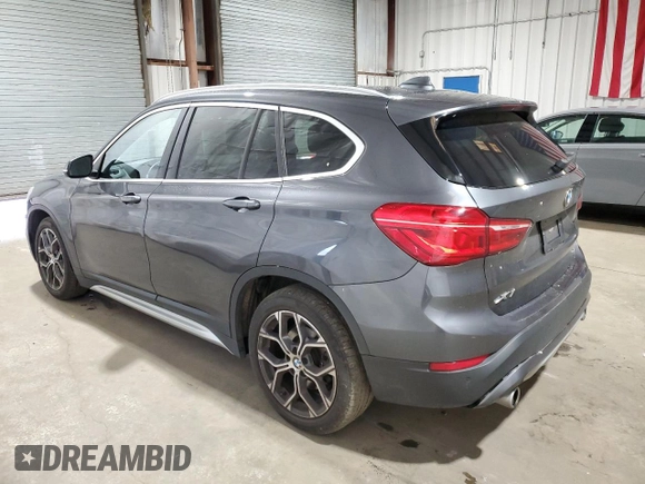 2021 BMW X1 xDrive28i with VIN WBXJG9C06M5S53321, listed as a Copart auction lot 57621945 with 49,668 mi miles and Clean title. Bid and sale history available at DreamBid. Image 2.