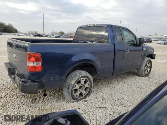 2007 Ford F-150 XL with VIN 1FTRF12237KD51106, listed as a Copart auction lot 45088325 with 202,467 mi miles and Salvage Title. Bid and sale history available at carsss.com. Image 3.