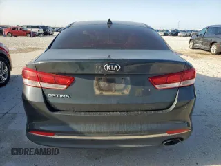 2016 Kia Optima LX with VIN 5XXGT4L38GG077310, listed as a Copart auction lot 57438535 with 113,047 mi miles and Salvage title. Bid and sale history available at DreamBid. Image 6.