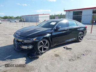 2019 Honda Accord Sedan Sport 1.5T with VIN 1HGCV1F34KA072372, listed as a IAAI auction lot 41433207 with 47,002 mi miles. Bid and sale history available at carsss.com. Image 17.
