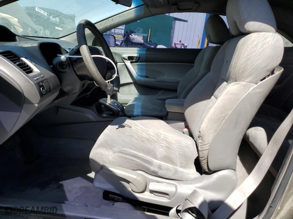 2007 Honda Civic Cpe LX with VIN 2HGFG12617H558119, listed as a Copart auction lot 49421805 with 97,067 mi miles and Salvage Title. Bid and sale history available at carsss.com. Image 7.