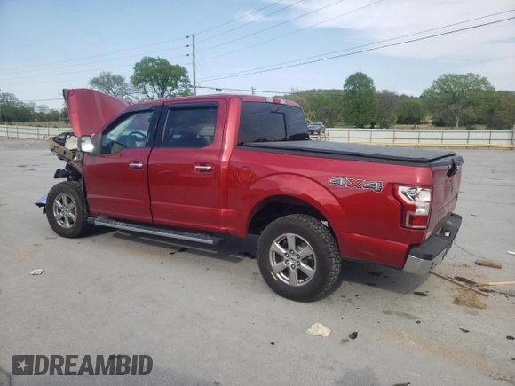 2020 Ford F-150 XL with VIN 1FTEW1EP7LFA74548, listed as a Copart auction lot 53541075 with 79,695 mi miles and Salvage Title. Bid and sale history available at carsss.com. Image 2.