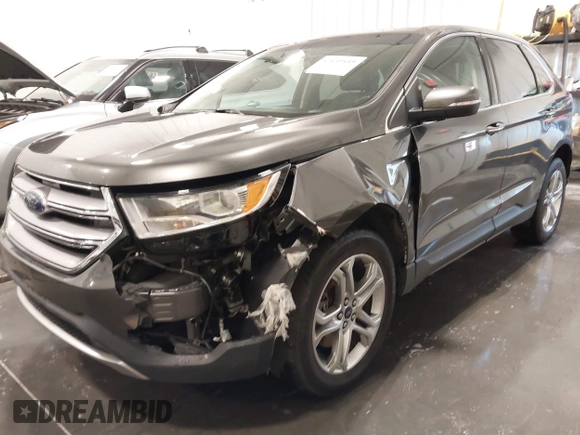 2017 Ford Edge Titanium z VIN 2FMPK4K95HBB57606, wystawiony jako IAAI lot #42139449 z przebiegiem 117 228 mil mil oraz . Historia ofert i sprzedaży dostępna na DreamBid. Obrazek 6.
