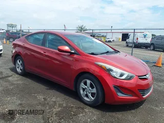 2015 Hyundai Elantra SE with VIN 5NPDH4AE3FH646639, listed as a IAAI auction lot 42598398 with 144,157 mi miles and . Bid and sale history available at DreamBid. Image 1.