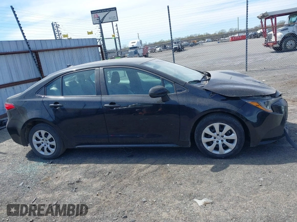 2023 Toyota Corolla LE with VIN 5YFB4MDE7PP028548, listed as a IAAI auction lot 41810081 with 34,352 mi miles and . Bid and sale history available at DreamBid. Image 13.