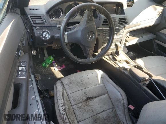 2011 Mercedes-Benz E 350 with VIN WDDKK5GF3BF092205, listed as a Copart auction lot 64381605 with Not provided miles and Salvage title. Bid and sale history available at DreamBid. Image 8.
