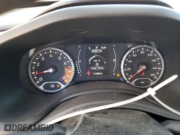 2018 Jeep Renegade Sport with VIN ZACCJBAB4JPH97693, listed as a Copart auction lot 55336235 with 115,268 mi miles and Clean title. Bid and sale history available at DreamBid. Image 9.