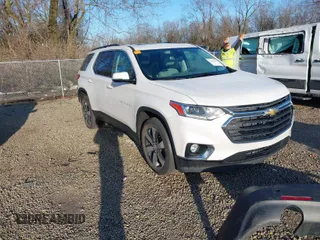 2020 Chevrolet Traverse LT Leather with VIN 1GNEVHKW6LJ241798, listed as a IAAI auction lot 41858163 with 85,560 mi miles. Bid and sale history available at carsss.com. Image 1.