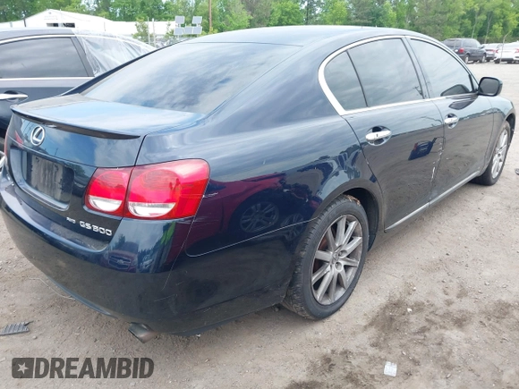 2006 Lexus GS 300 with VIN JTHCH96SX60002395, listed as a IAAI auction lot 42165961 with 193,178 mi miles. Bid and sale history available at carsss.com. Image 4.