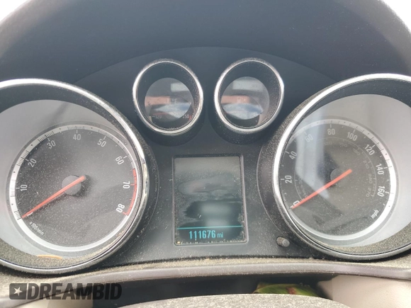 2012 Buick Regal Premium 1 with VIN 2G4GS5EK8C9184514, listed as a Copart auction lot 61380945 with 111,676 mi miles and Salvage title. Bid and sale history available at DreamBid. Image 9.