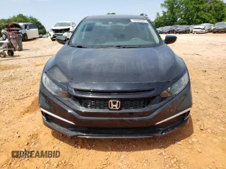 2019 Honda Civic LX with VIN 2HGFC2F61KH554009, listed as a Copart auction lot 55320525 with 63,176 mi miles and Salvage Title. Bid and sale history available at DreamBid. Image 5.