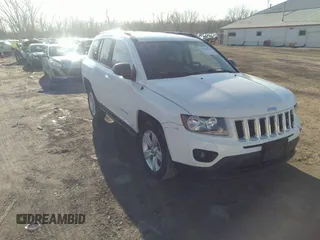 2014 Jeep Compass Sport with VIN 1C4NJCBB7ED508470, listed as a IAAI auction lot 41760536 with 133,628 mi miles and . Bid and sale history available at DreamBid. Image 1.