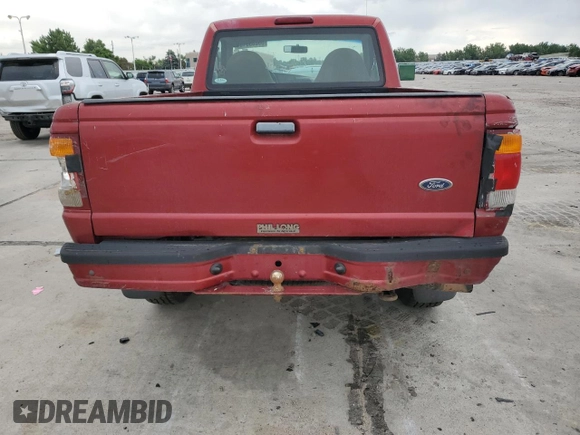 1998 Ford Ranger XL z VIN 1FTYR11U4WPB26006, wystawiony jako Copart lot #59239915 z przebiegiem 174 830 mil mil oraz Czysty tytuł • Clean title. Historia ofert i sprzedaży dostępna na DreamBid. Obrazek 6.